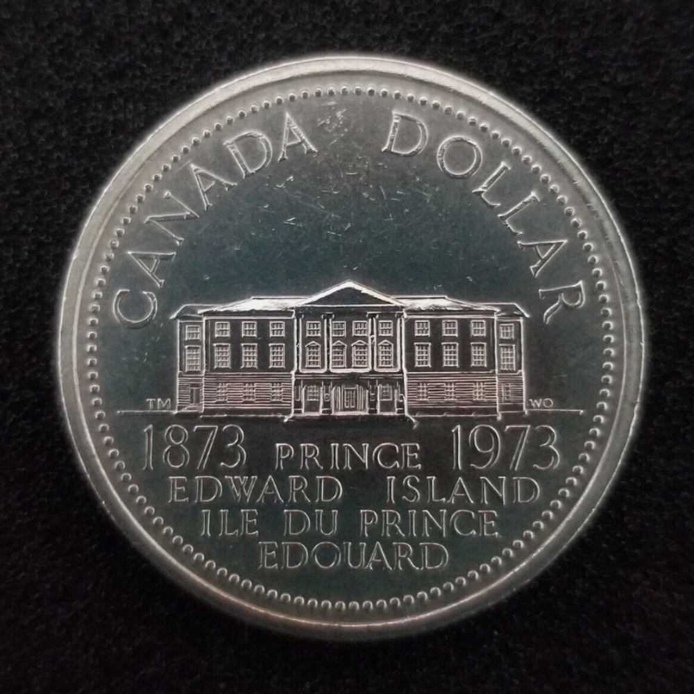 Vintage 1973 Prince Edward Island Commemorative Canada Dollar
